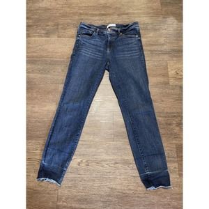 LOFT Jeans 28/6 Modern High Rise Skinny Ankle Medium Wash Stretch Blue Women's